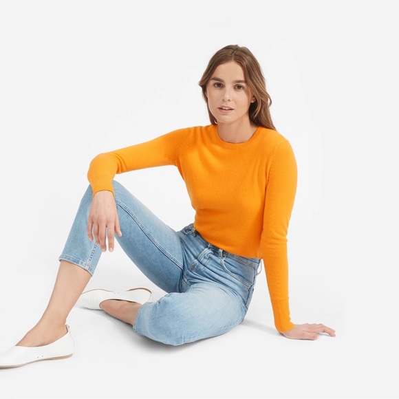 SOLD Everlane cashmere shrunken sweatshirt XS - Picture 4 of 4